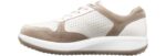 kvinner britt beige/hvit Joya B66Z14 - Bilde 3